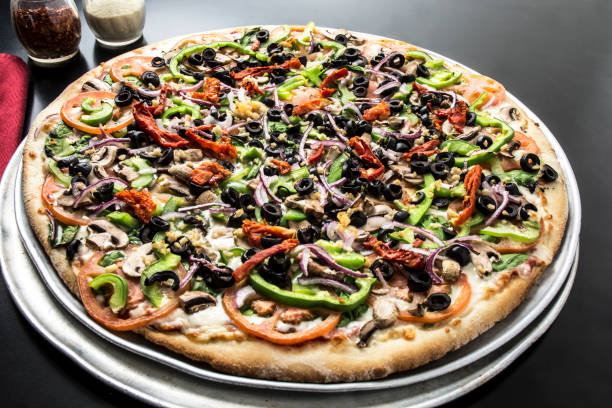 Veggie Pizza Without Oven