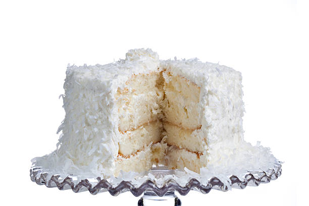 Coconut Cake with Tropical Flavors